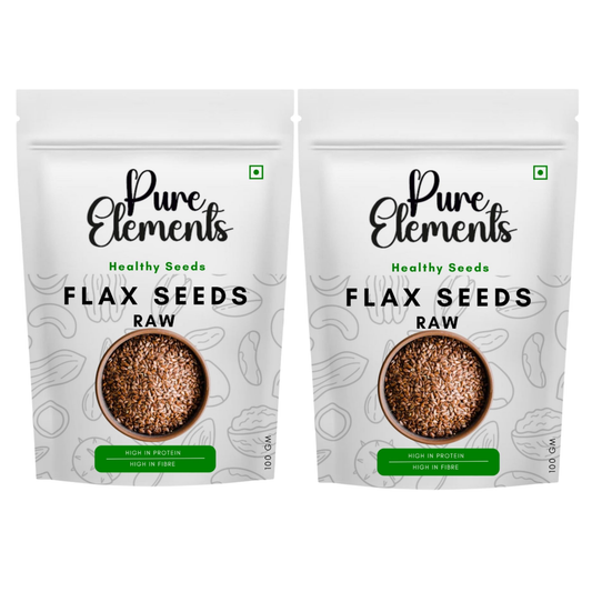 Pure Elements Healthy Raw Seeds Combo | Flax Seeds