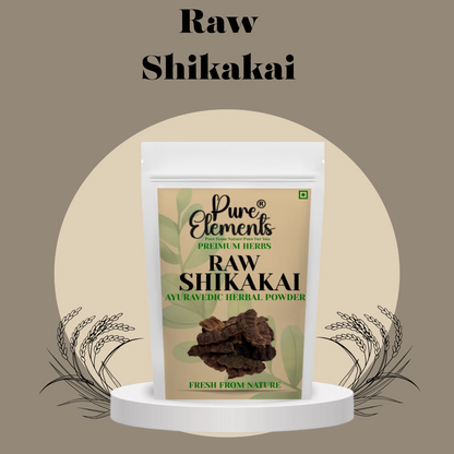 Raw Shikakai (Whole Pods)
