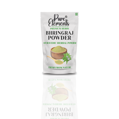 Pure Elements Herbal Hair Care & Coloring Combo | Shikakai, Amla, Hibiscus, Bhringraj, Aritha & Indigo Mehendi Powder ( 50 Gm Each )