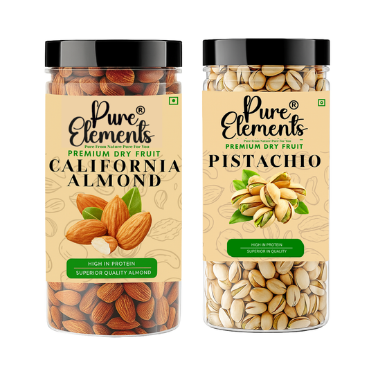 Pure Elements Nut Combo | Pistachios & California Almonds